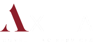 Axelia consulting Logo white cropped